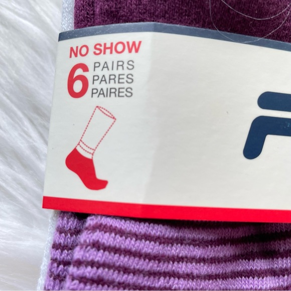 NWT FILA LADIES NO SHOW SOCKS SIZE 6-10 - Picture 7 of 8